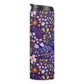 Floral Modern Wildflowers Girly Elegant Stylish Thermosbecher (Nach rechts gedreht)