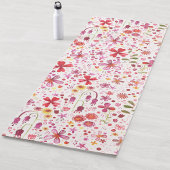 Floral Modernes Aquarellmuster Yogamatte