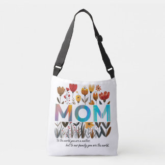 Floral MOM Bag Tragetaschen Mit Langen Trägern
