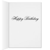 Floral "Mom Birthday" Customizable Card (Innen (Rechts))