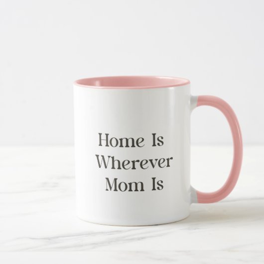 Floral Mom Lamb Mug Mother’s Day Gift Tasse (Rechts)