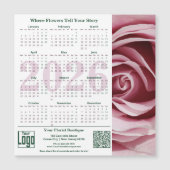 Floral Moments Promotion Magnetic 2026 Calendar Magnetkarte (Vorderseite)