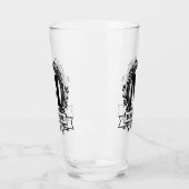 Floral Monogram Design Glas (Links)