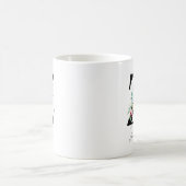  Floral Monogram – Letter Z Kaffeetasse (Mittel)