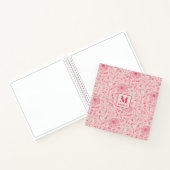 Floral Monogram Notebook Journal Notizblock (Innenseite)