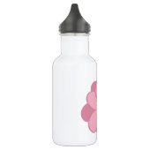 Floral Monogramm Edelstahlflasche (Links)