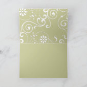 Floral Monogramm (hell) (Innenseite)