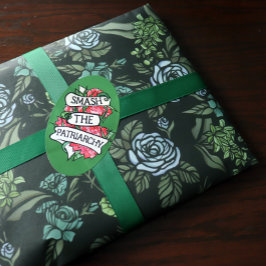 Floral Moody Geschenkpapier