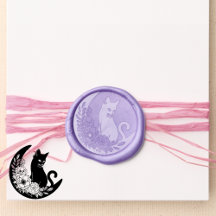 Floral Moon Cat Lovers