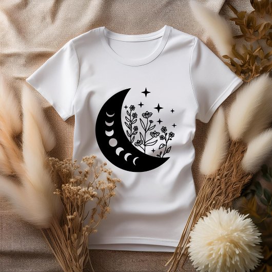 Floral Moon T-Shirt