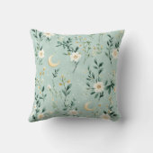Floral Moondreams Kinderzimmer Kissen (Rückseite)