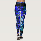 Floral Mosaic Tiles Leggings (Rückseite)