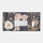 Floral Motif Desk Mat Schreibtischunterlage (Tastatur & Maus)