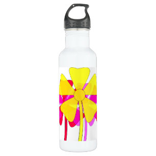 Floral Motif Edelstahlflasche