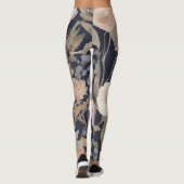 Floral Motif Yoga Leggins (Rückseite)