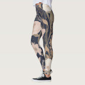 Floral Motif Yoga Leggins (Links)