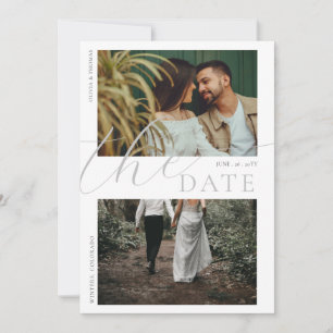 Floral Mountain Mohn Hochzeit 2 Fotos Datum speich Einladung