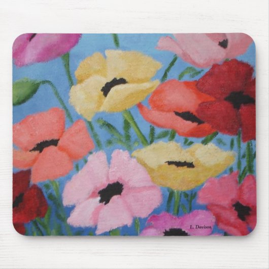 FLORAL Mouse Pad Mousepad (Vorne)