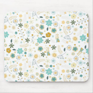 floral mousepad