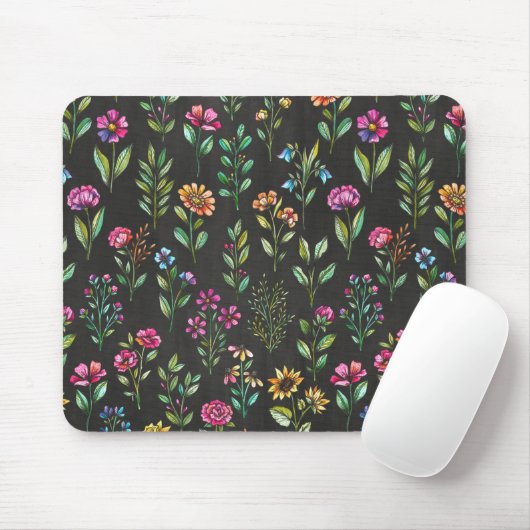 Floral Mousepad (Mit Mouse)