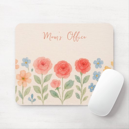 Floral Mousepad (Mit Mouse)