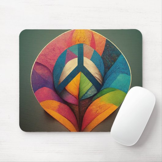 floral mousepad (Mit Mouse)