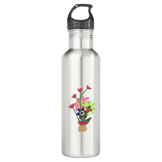 floral mug  edelstahlflasche (Vorderseite)