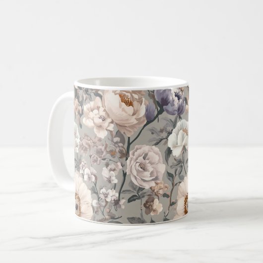 Floral Mug Kaffeetasse (Vorderseite Links)