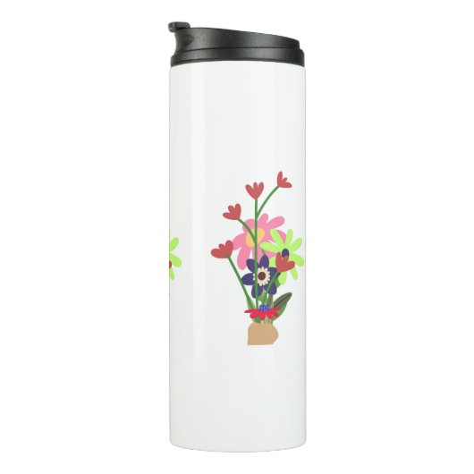 floral mug thermosbecher (Nach rechts gedreht)