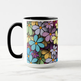 Floral Mulicolor Tasse