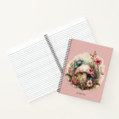 Floral Mushroom Notizblock (Innenseite)