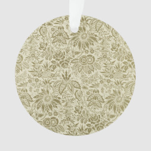 Floral Muster Antique Damask Paisley Ornament