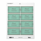 Floral Muster Damask Elegantes modernes, elegantes (Vorne)