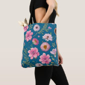 Floral Muster Tote Bag Tasche (Von Nahem)