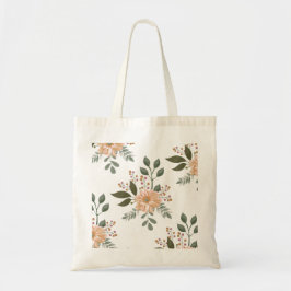 Floral Muster Tote Bag Tragetasche