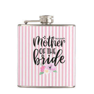 Floral Mutter der Bride Flask Flachmann