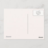 Floral Mütter Tag Gruß Postkarte (Rückseite)