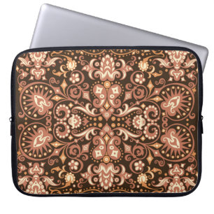 Floral nahtlos Vintages tropisches Muster Hintergr Laptopschutzhülle