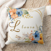 Floral Name Kissen (Decke)