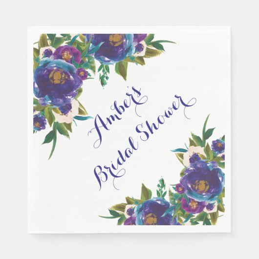 Floral Napkins Serviette (Vorderseite)