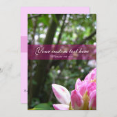 Floral Natural Simple Einladung.formal. Einladung (Vorne/Hinten)