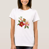 Floral Nature Lover Floral Graphic T - Shirt (Vorderseite)