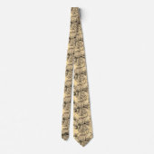 "Floral" Neck Tie Krawatte (Rückseite)