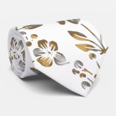 Floral Neck Tie Krawatte (Gerollt)