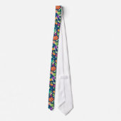 Floral Neck Tie Krawatte (Rückseite)