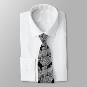 "Floral" Neck Tie Krawatte