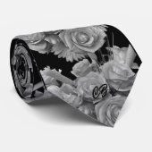 "Floral" Neck Tie Krawatte (Gerollt)