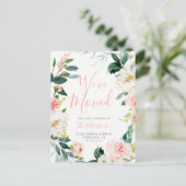 Floral New Zuhause | Verschieben der Ankündigung P (Stehend Vorderseite)