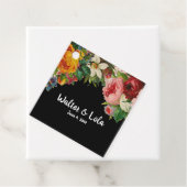 Floral Noir Geschenkanhänger (Beispiel)