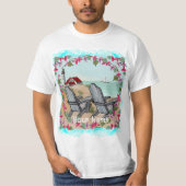 Floral Noon Leuchtturm T - Shirt (Vorderseite)